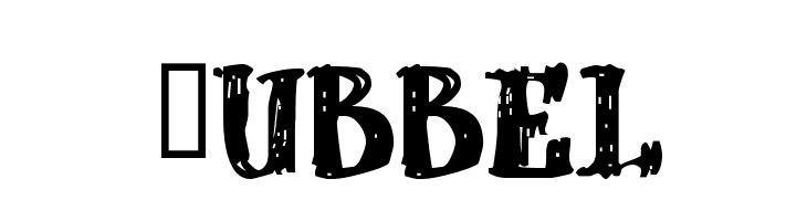 dUBBEL Font