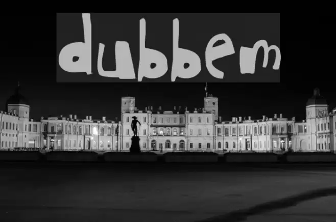 dubbem Font examples