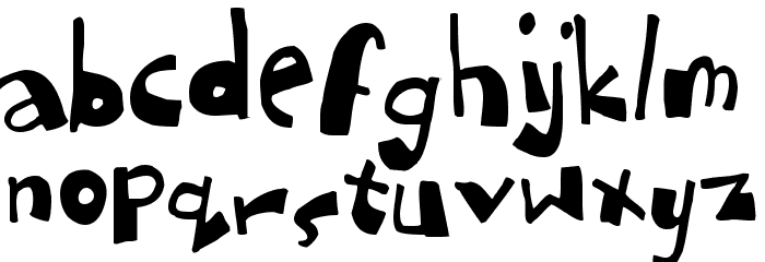 dubbem Font LOWERCASE