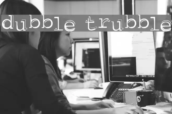 dubble trubble Example 3