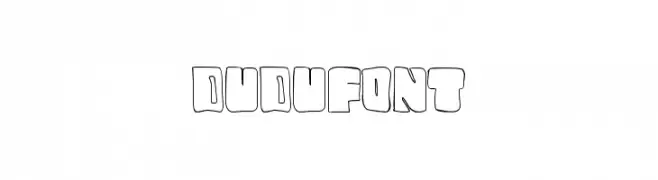 dudufont  Frei Schriftart Herunterladen