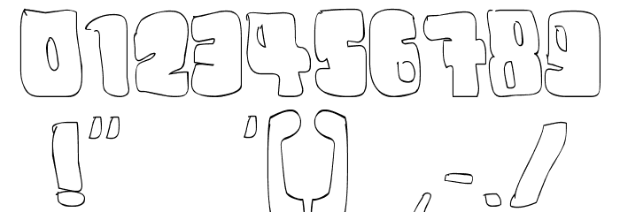 dudufont Font OTHER CHARS