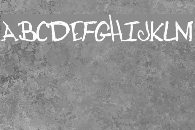 dugfont Bold Font examples