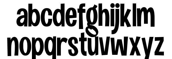 dumadi Font LOWERCASE