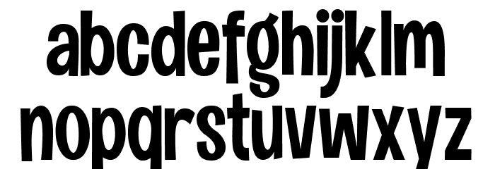 dumadi Font LOWERCASE