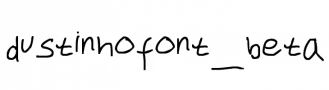dustinhofont_beta  baixar fontes gratis