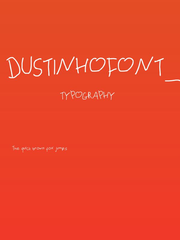 dustinhofont_beta Poster