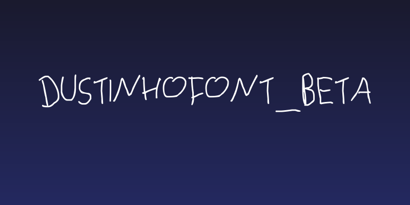 dustinhofont_beta Social Header