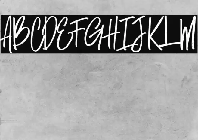 dustinthewood Font examples