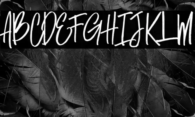 dustinthewood Font examples