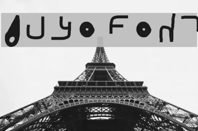 duyo フォント examples