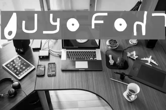 duyo フォント examples