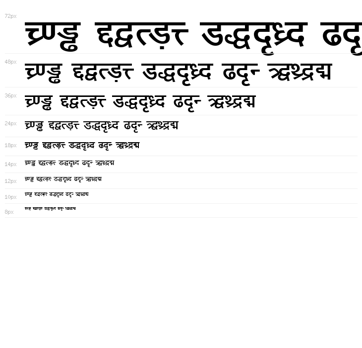 DV-TTYogesh Bold Waterfall