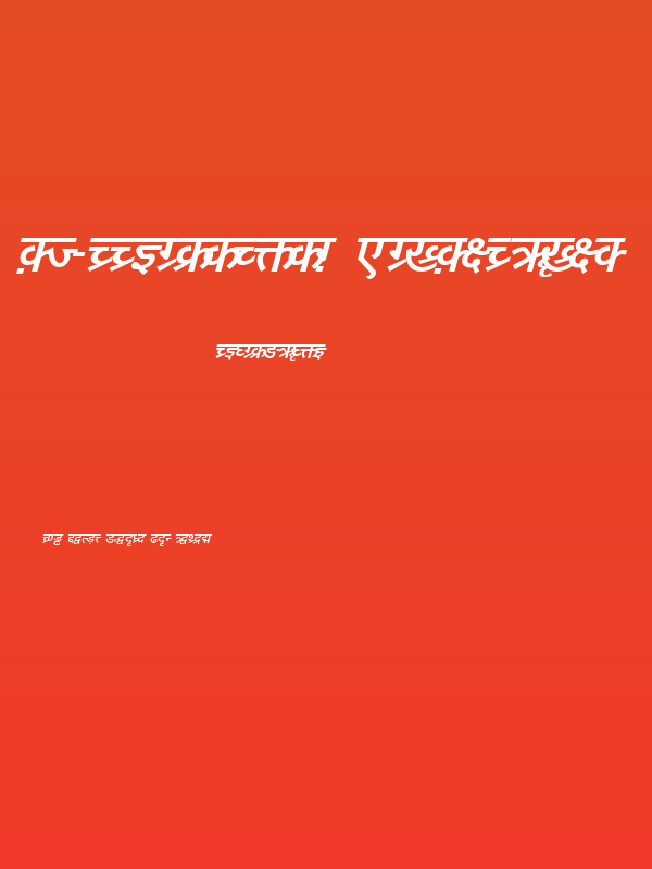 DV-TTYogeshEN BoldItalic Poster