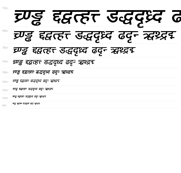 DV_Divyae Bold Italic Waterfall