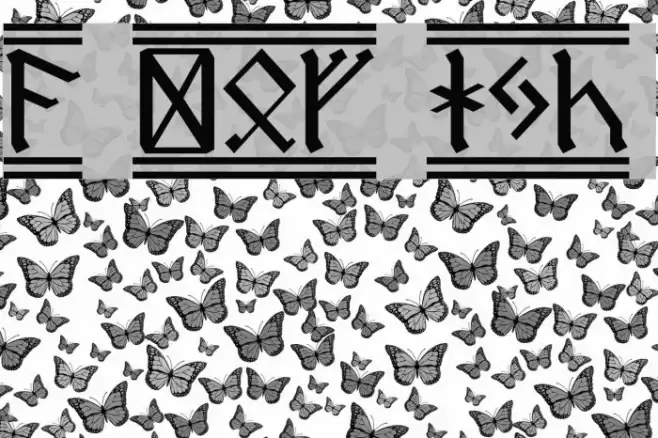 Dwarf Runes 2 Font examples