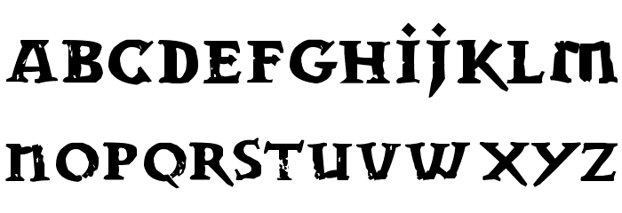 Dwarven Stonecraft Font LOWERCASE