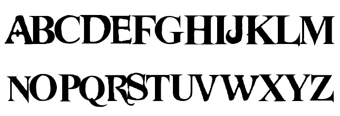 Dwarves Font LOWERCASE