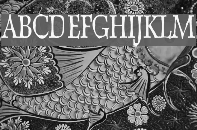 Dweebo Gothic Condensed फ़ॉन्ट examples