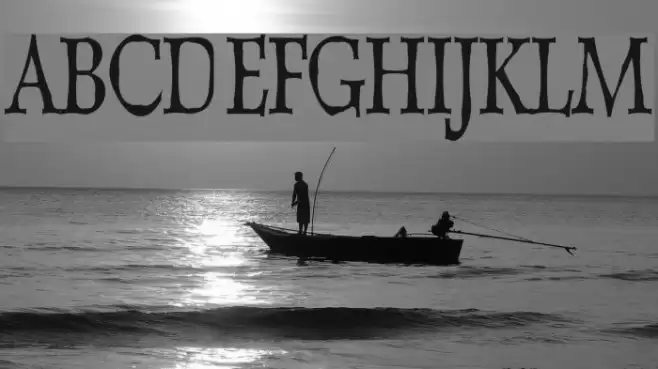 Dweebo Gothic Condensed फ़ॉन्ट examples