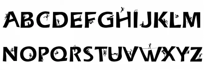 Dwellers Nice Font UPPERCASE