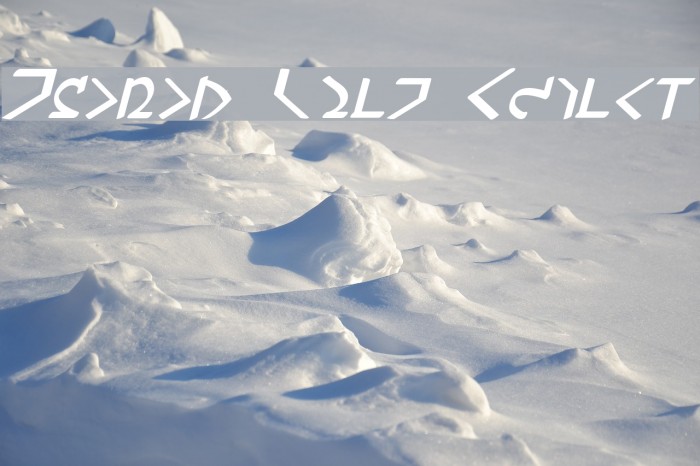 Dwemer Bold Italic Example 2