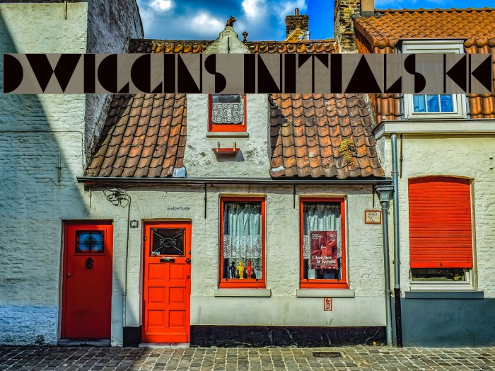 Dwiggins Initials KK Example 2