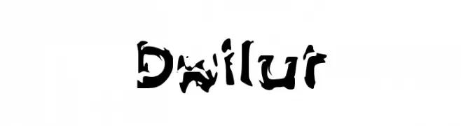 Dwilut  免费字体下载