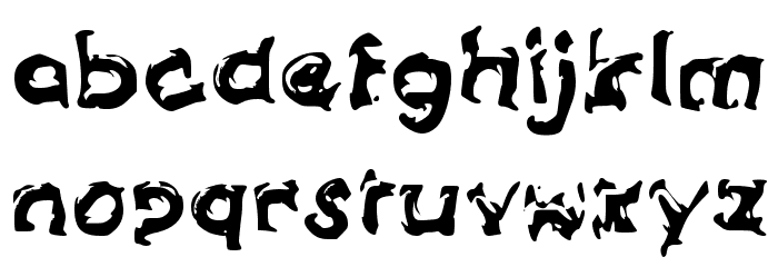Dwilut Font LOWERCASE