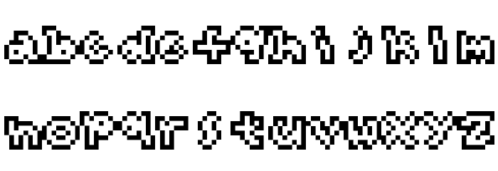 dwt Micro Font LOWERCASE