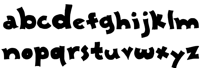 dwt Solid Font LOWERCASE