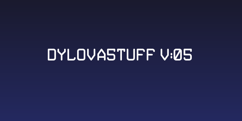 DYLOVA5TUFF V:05 Social Header