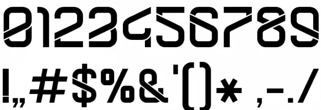 DYLOVASTUFF Font OTHER CHARS