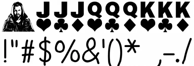 DYNAMO magician Font OTHER CHARS