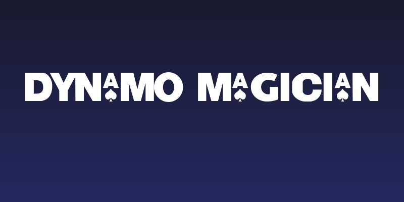 DYNAMO magician Social Header