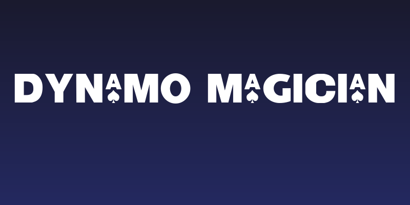 DYNAMO magician Social Header