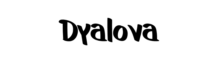 Dyalova  les polices de caractères gratuit tlcharger