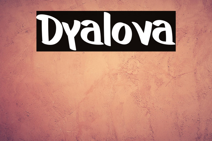 Dyalova Example 1