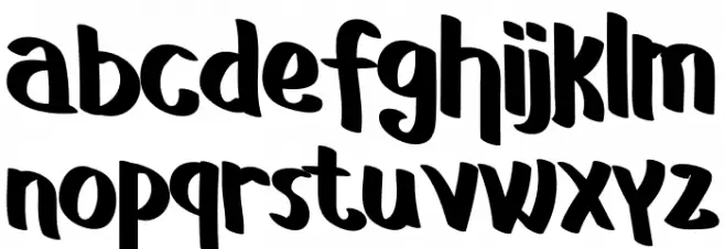 Dyalova Font LOWERCASE