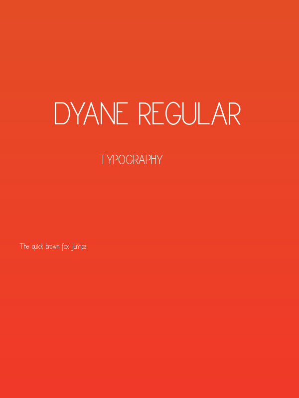 Dyane Regular Poster