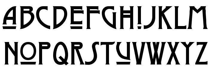 Dyer Arts and Crafts 字体 小写
