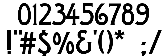 Dyer Font OTHER CHARS