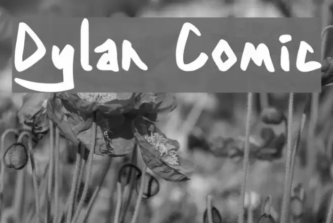 Dylan Comic Font examples