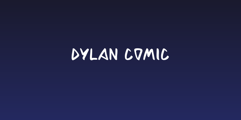Dylan Comic Social Header