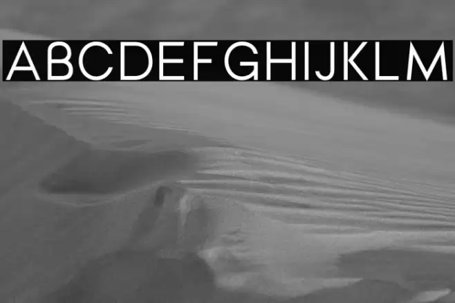 Dylan Gothic Regular Schriftart examples