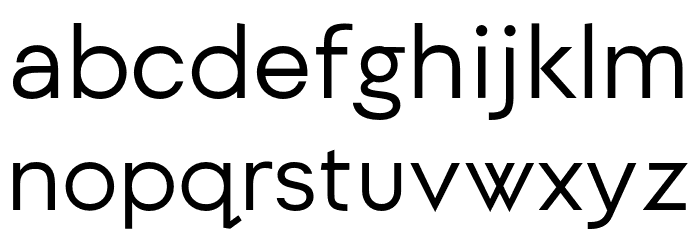 Dylan Gothic Regular Font LOWERCASE