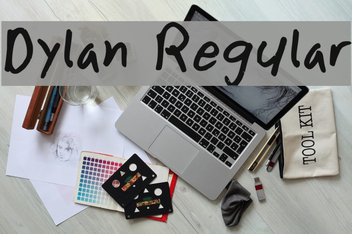 Dylan Regular Font examples