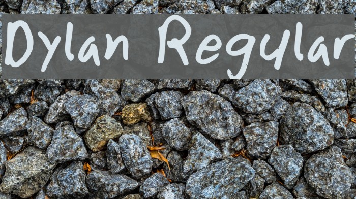 Dylan Regular Font examples