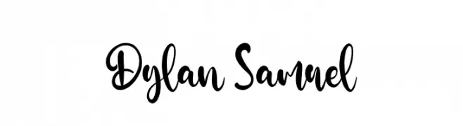 Dylan Samuel  Descarca Fonturi Gratis