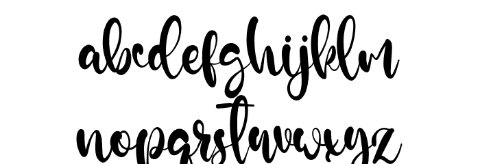 DylanSamuel Font LOWERCASE